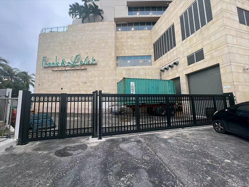 Commercial Entrance Solutions: Elevate Your Business District with Premium Aluminum Gates