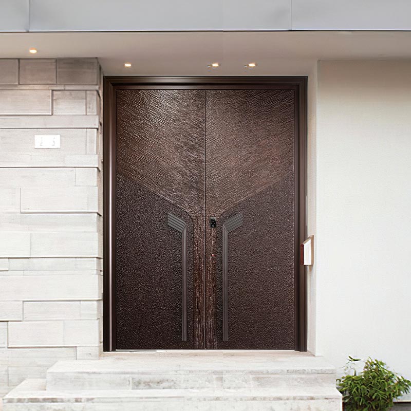 Cast Aluminum Entry Door