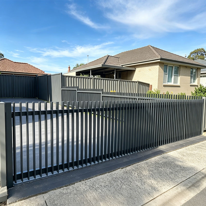 Aluminum Vertical Blade Fence