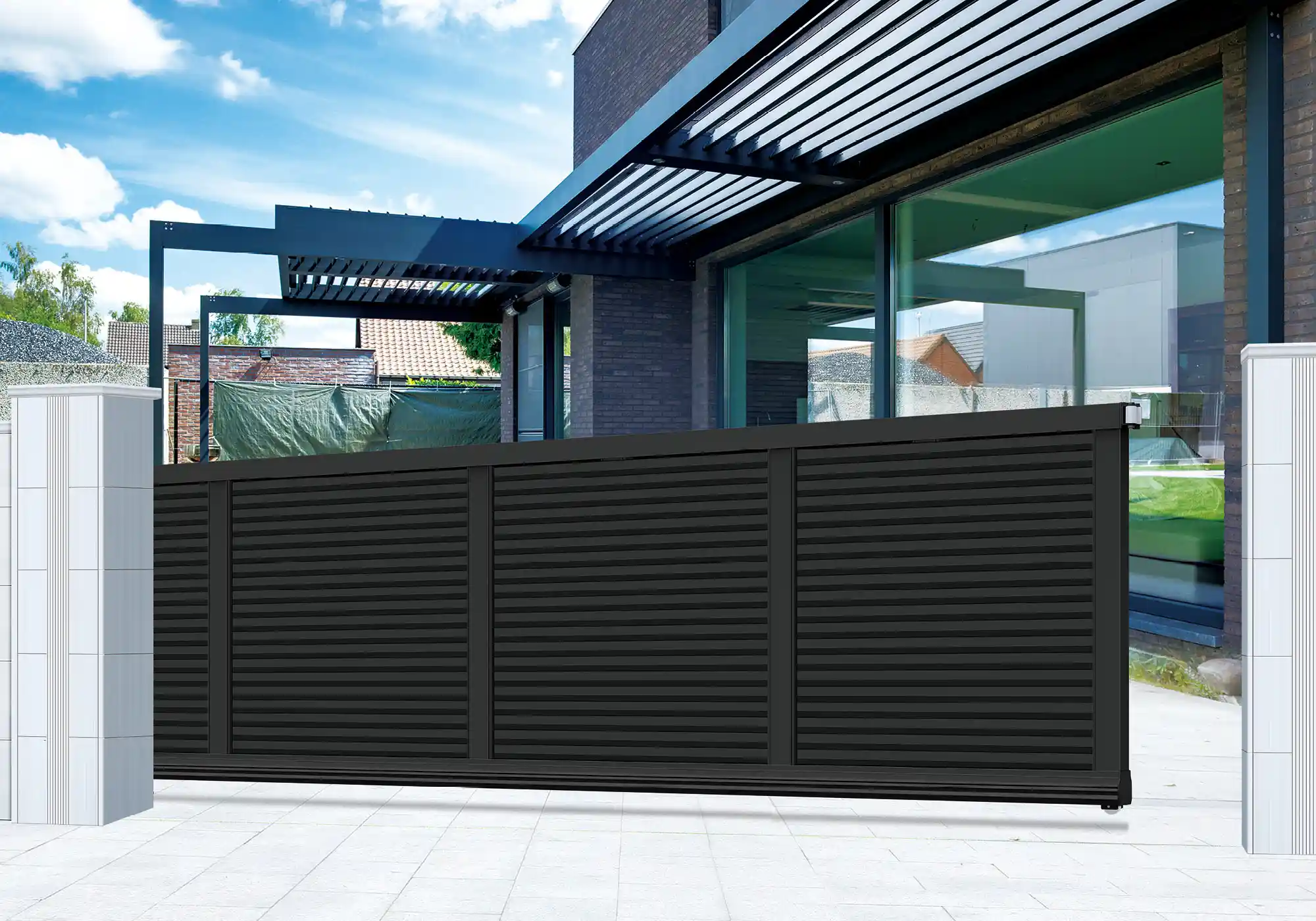 Why an Aluminum Luxury Gate Is a Smart Choice JHR